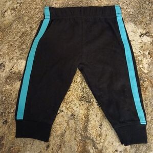 Kids Black and Blue Jogger Pants